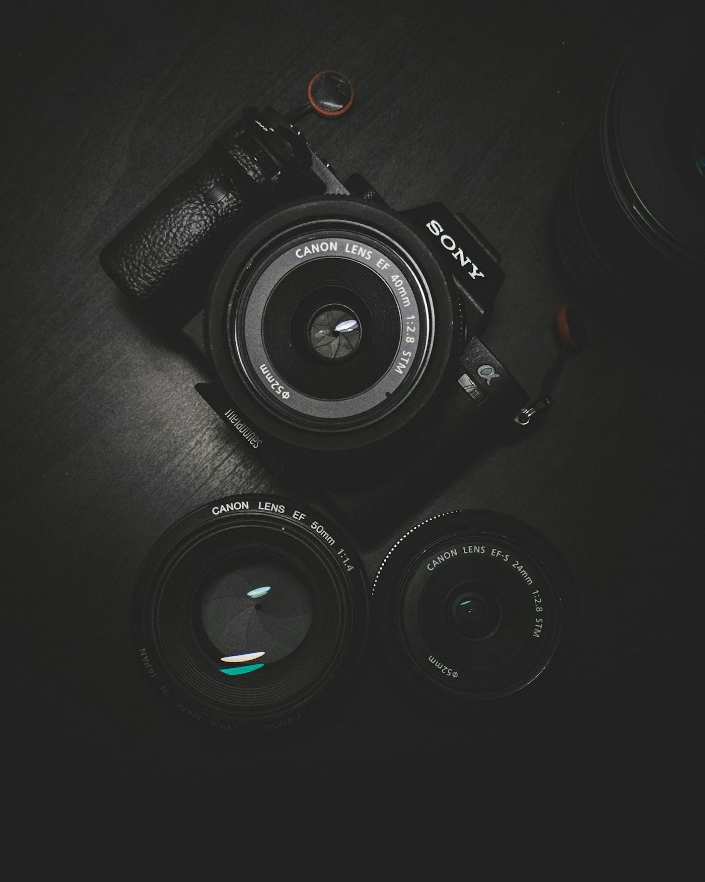 Camera lens and photography gear